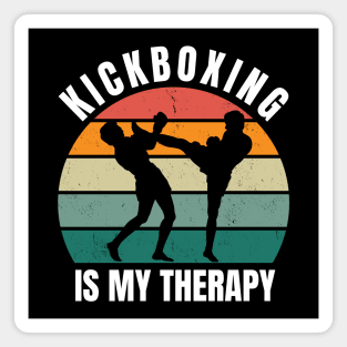 Kickboxing Is My Therapy Magnet